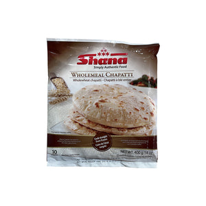 Shana Wholemeal Chapatti 10 pcs